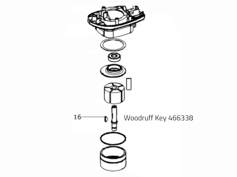 Chave Woodruff 466338