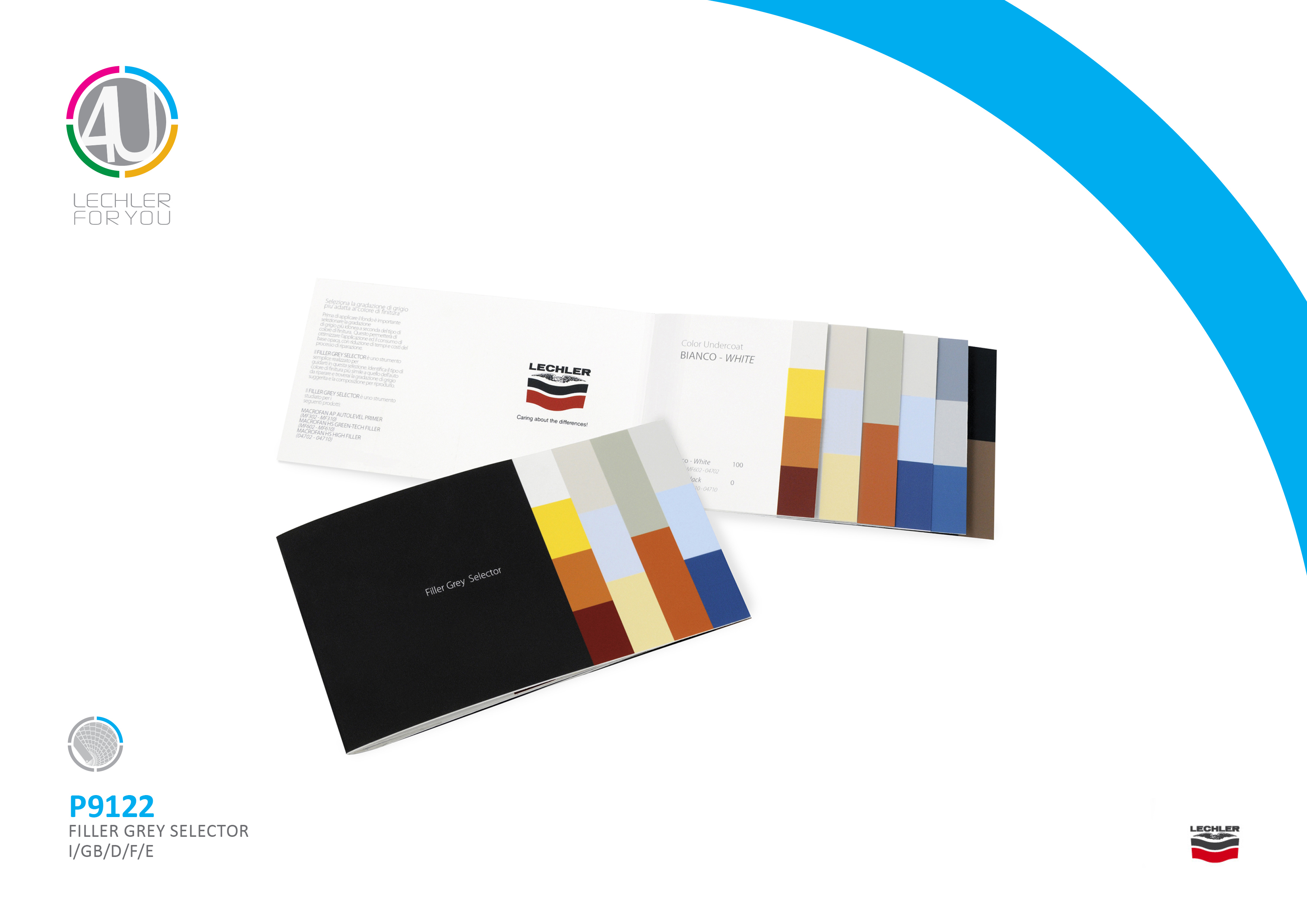 P9122 Filler Seletor de Cores em Escala de Cinza