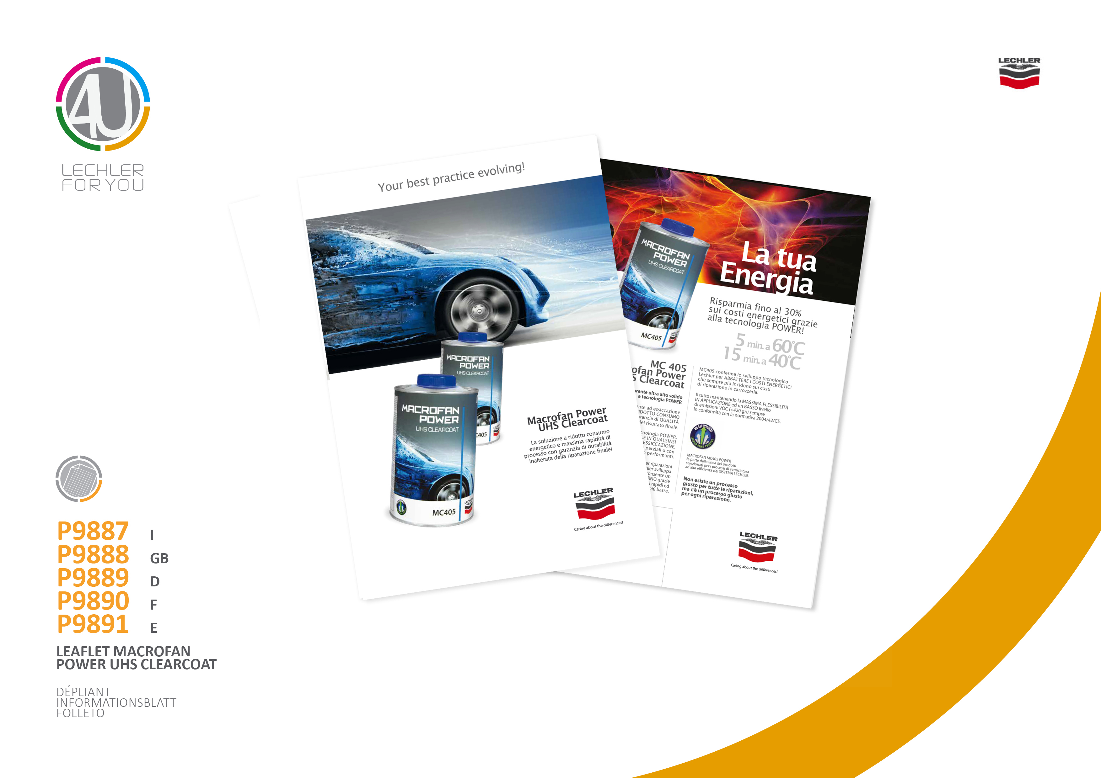 Folheto - Macrofan Power Uhs Verniz Transparente