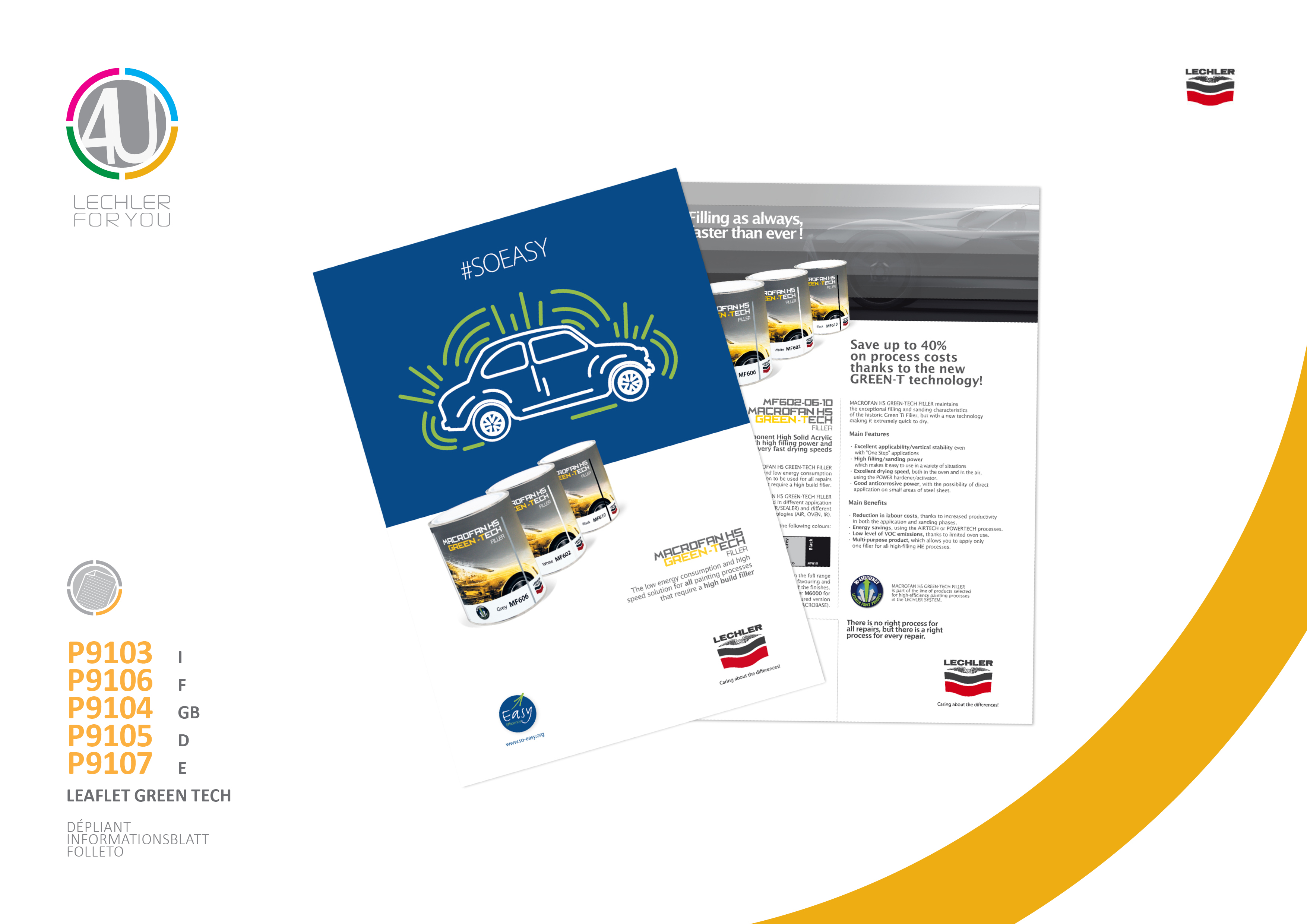 Folheto Green-Tech Filler