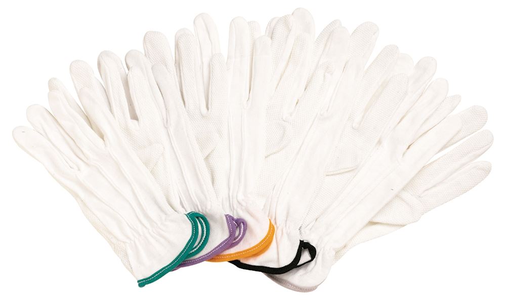 L70-725  Cotton Knit Glove With Pvc Dots