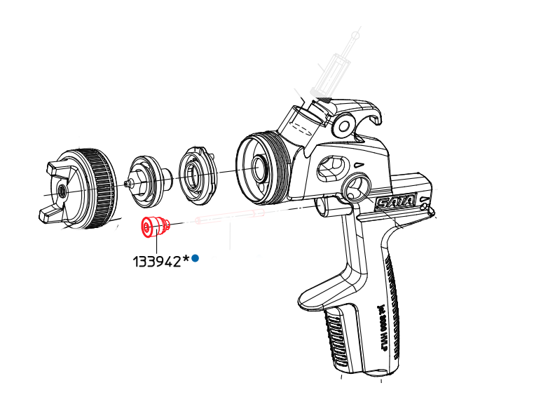 Suporte de Embalagem para Pistão de Ar até 3000