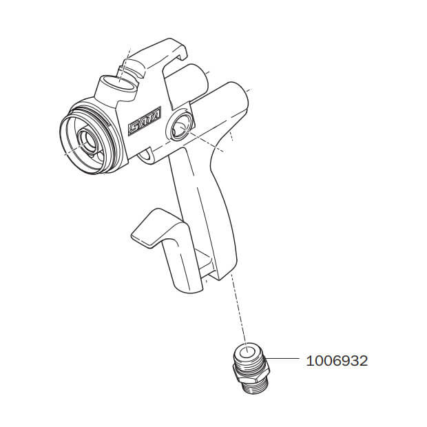 Conexão de Ar Para 5000 B