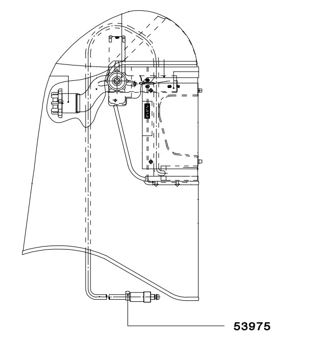 Braçadeira de Mangueira para Máscara de Ar Vision 2000