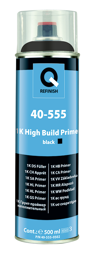 40-555 1K High Build Primer Filler Preto