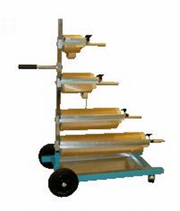 310 Carrinho de Papel Pequeno 4 Rolos