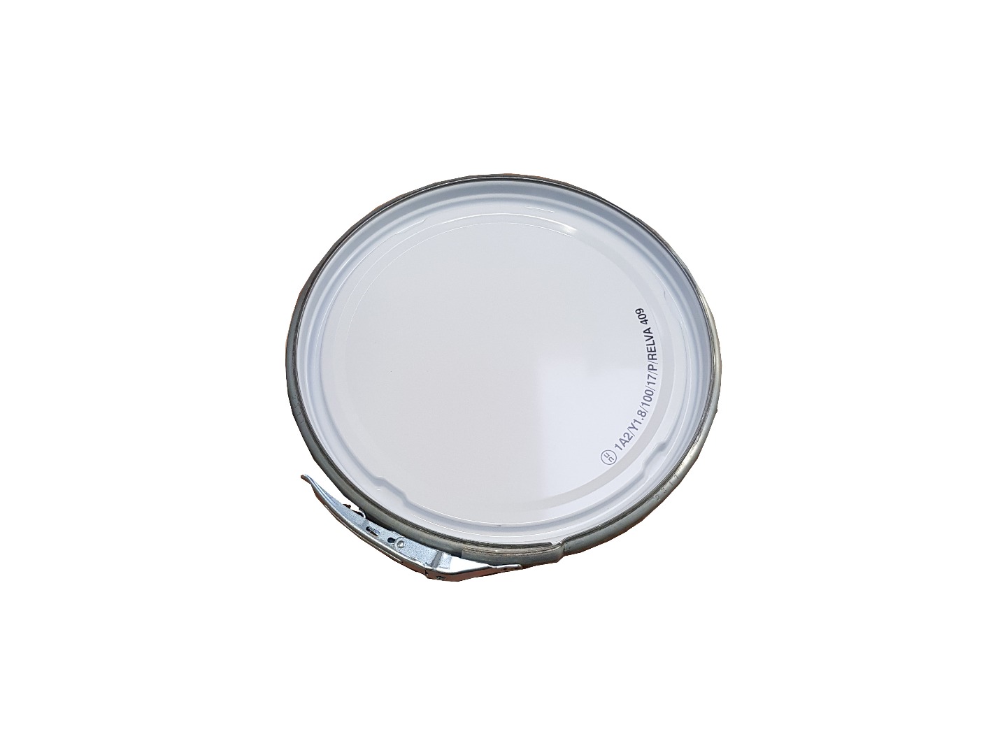 Tampa de Lata 20 L Branca/Brilhante