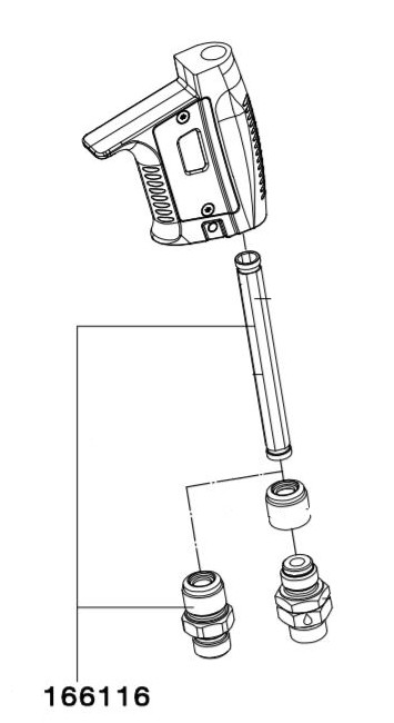 Conexão de Ar Com Mangueira 166116
